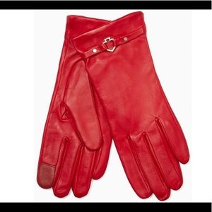 Cut Out Kate Spade Leather Gloves